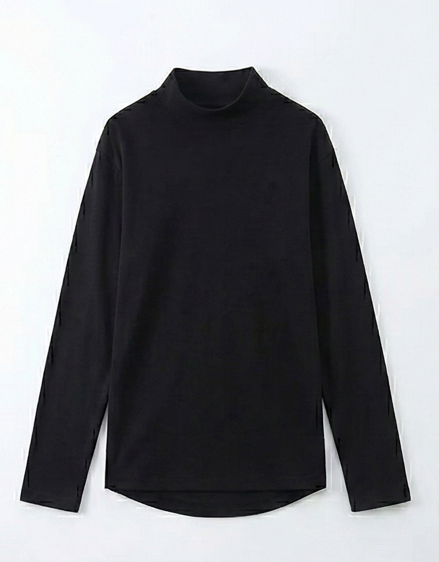 Cityboy 半高領德絨內搭 Tee | 自發熱・層次穿搭神器