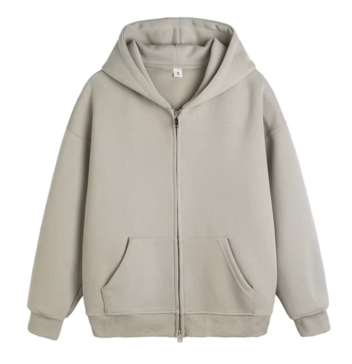 Cityboy 420g 極重磅純棉 Zip-up Hoodie | 雙層帽・立體剪裁