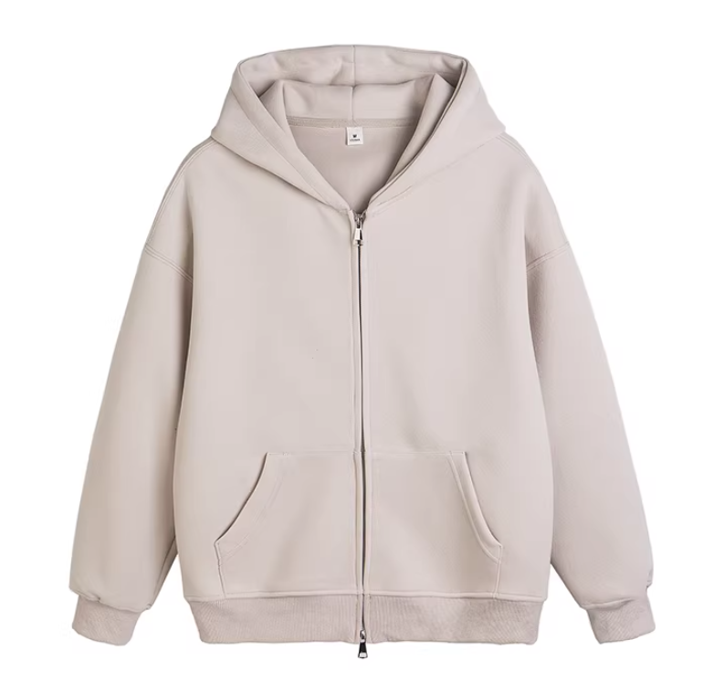 Cityboy 420g 極重磅純棉 Zip-up Hoodie | 雙層帽・立體剪裁