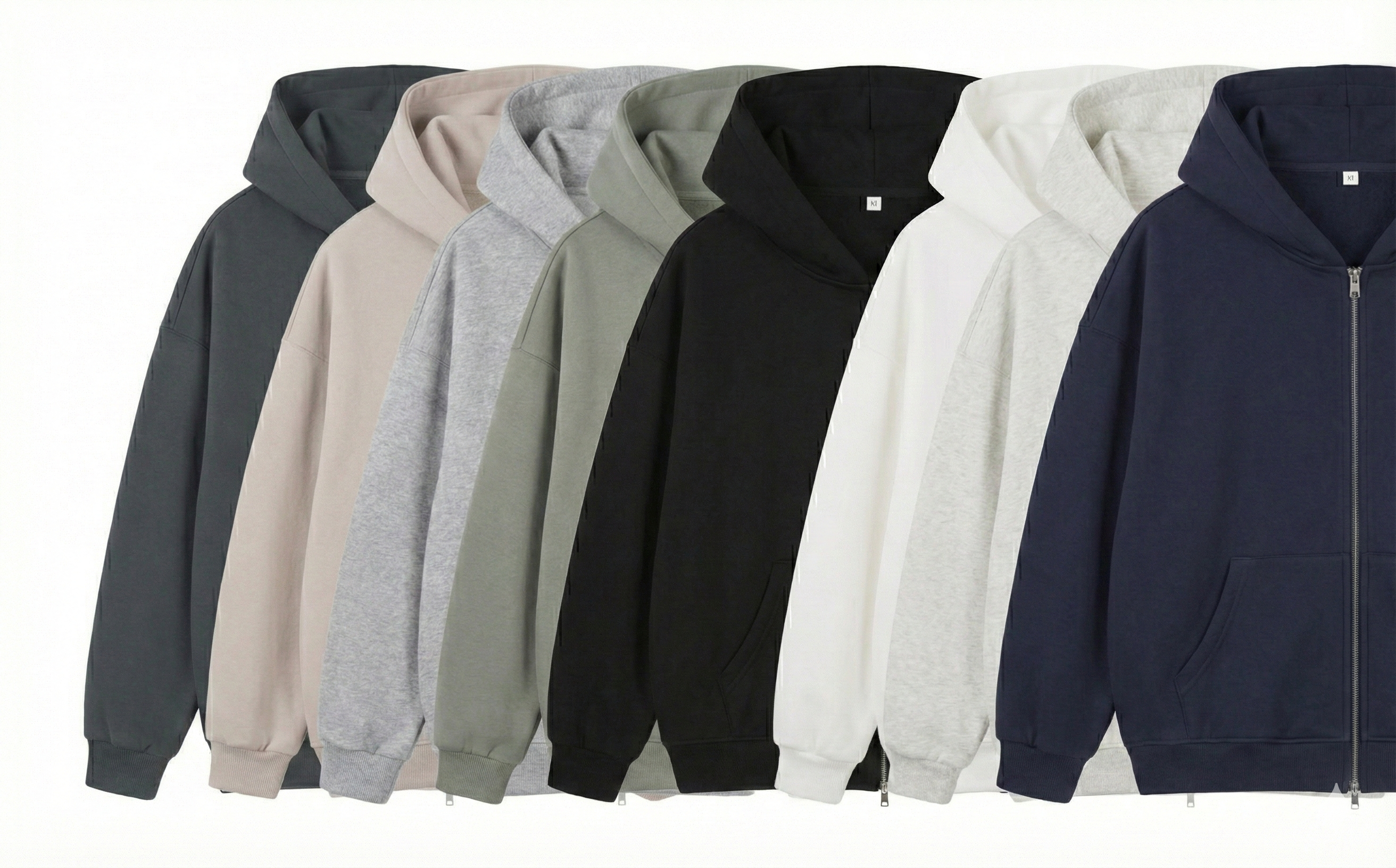 Cityboy 420g 極重磅純棉 Zip-up Hoodie | 雙層帽・立體剪裁